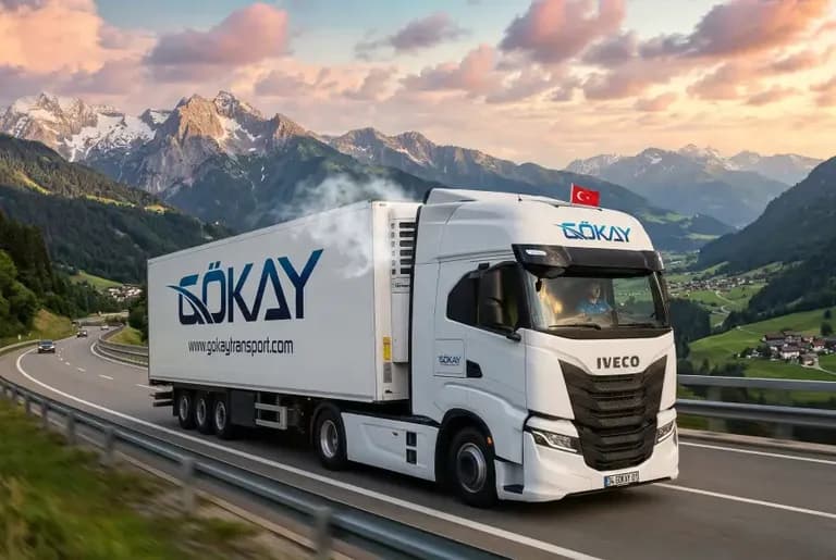 Uluslararası frigo nakliye TIR soğuk zincir gıda taşımacılığı