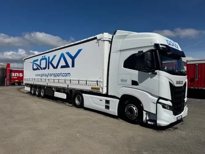 Gökay Transport tırı sigortalı ve cmrli